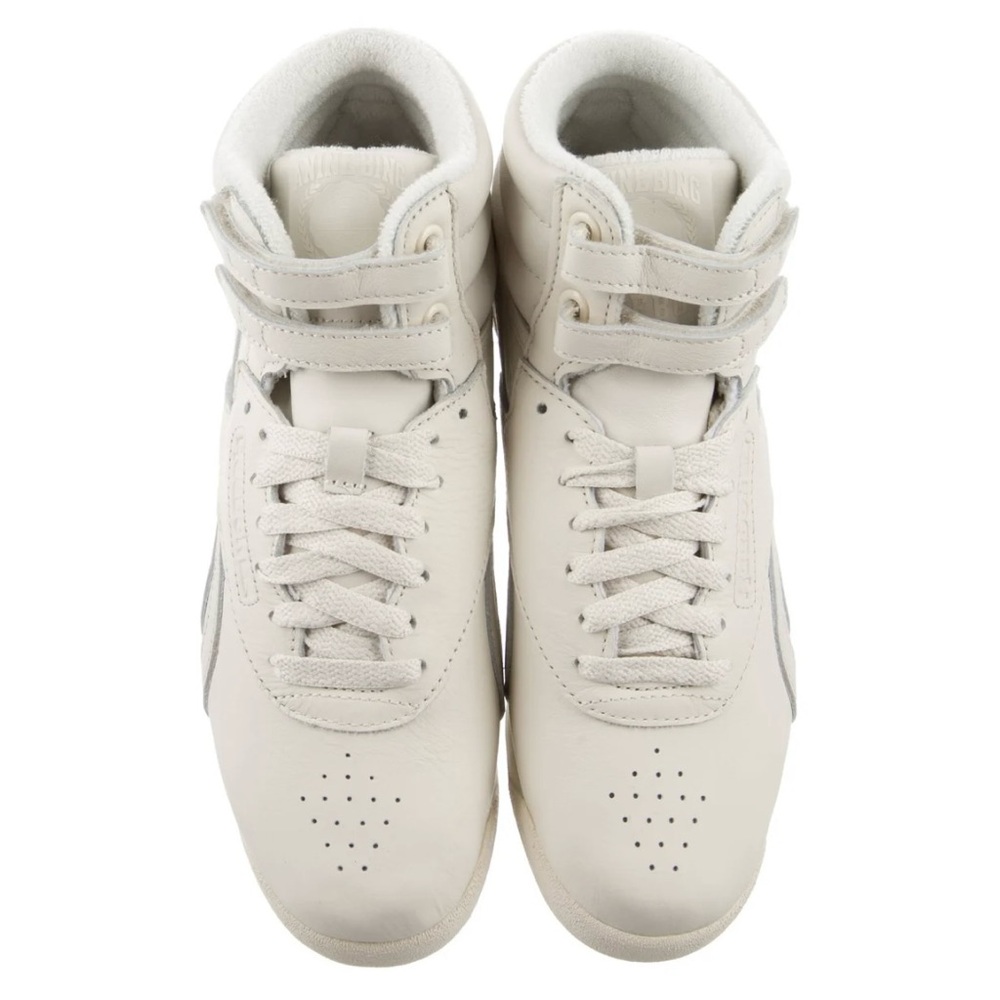 ANINE BING x REEBOK HIGH TOP SNEAKERS, pristine with box // size 7